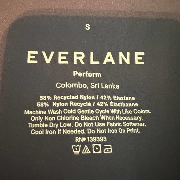 Everlane Perform Bike Activewear Exercise Shorts Blue Size Small - Picture 8 of 9